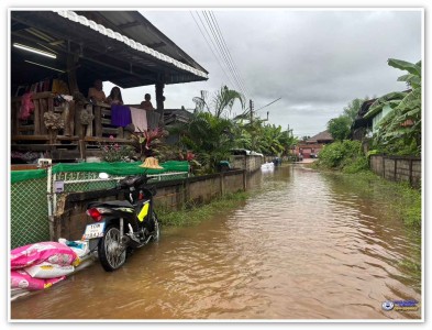 ลงพื้นที่ติดตามสถานการณ์ระดับน้ำแม่น้ำวัง ... Image 7