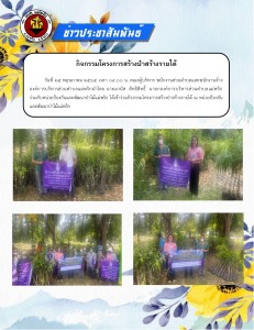 กิจกรรมสร้างป่าสร้างรายได้ Image 1